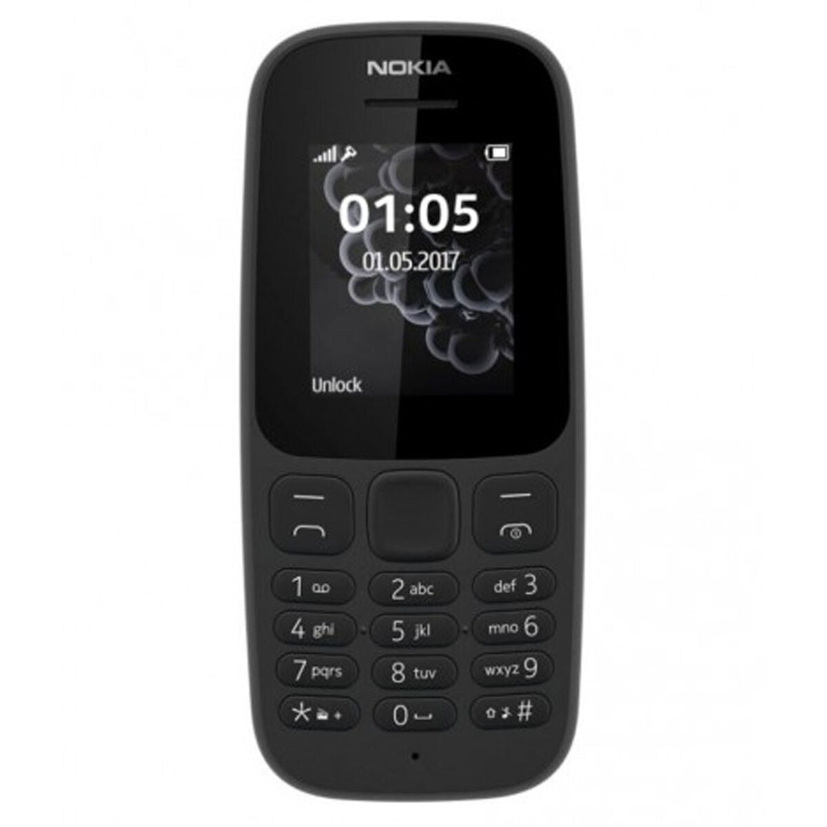 Mobile phone Nokia 105 DualSIM 1,45" Black