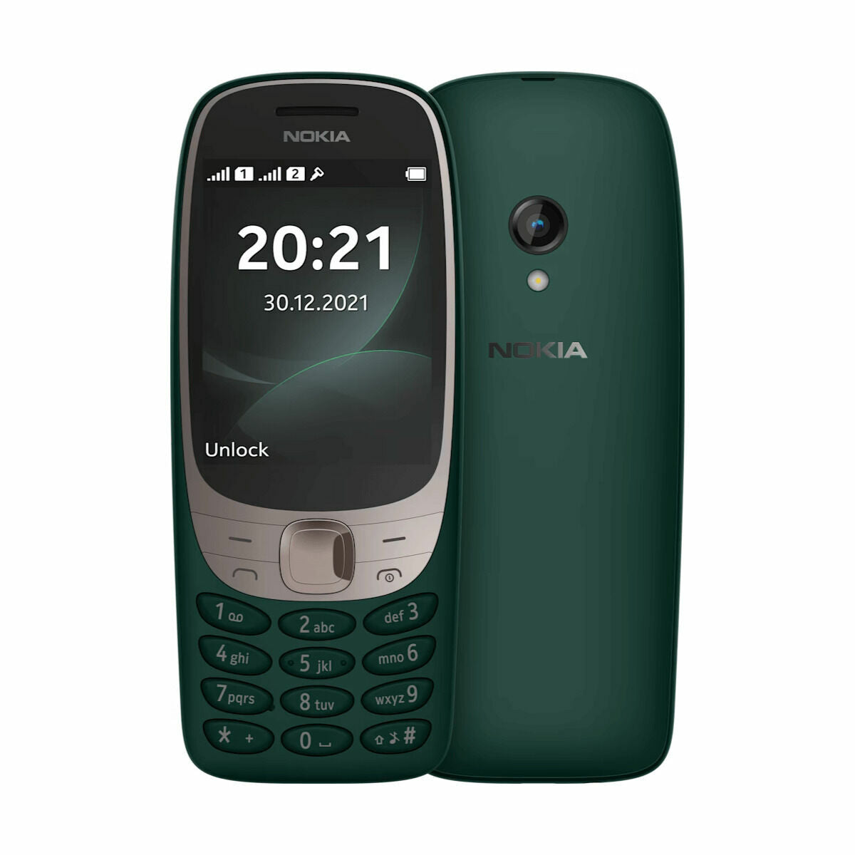 Mobile phone HMD 6310 2G 2,8" Single Core Green