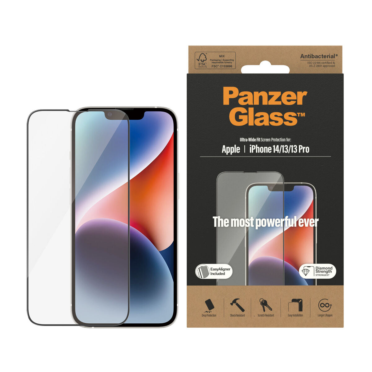 Mobile Screen Protector Panzer Glass 2783 Apple iPhone 13 Pro iPhone 13 iPhone 14