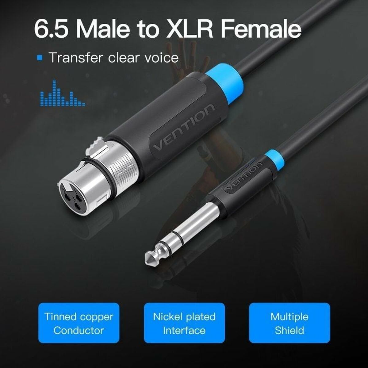 XLR cable Vention BBEBH