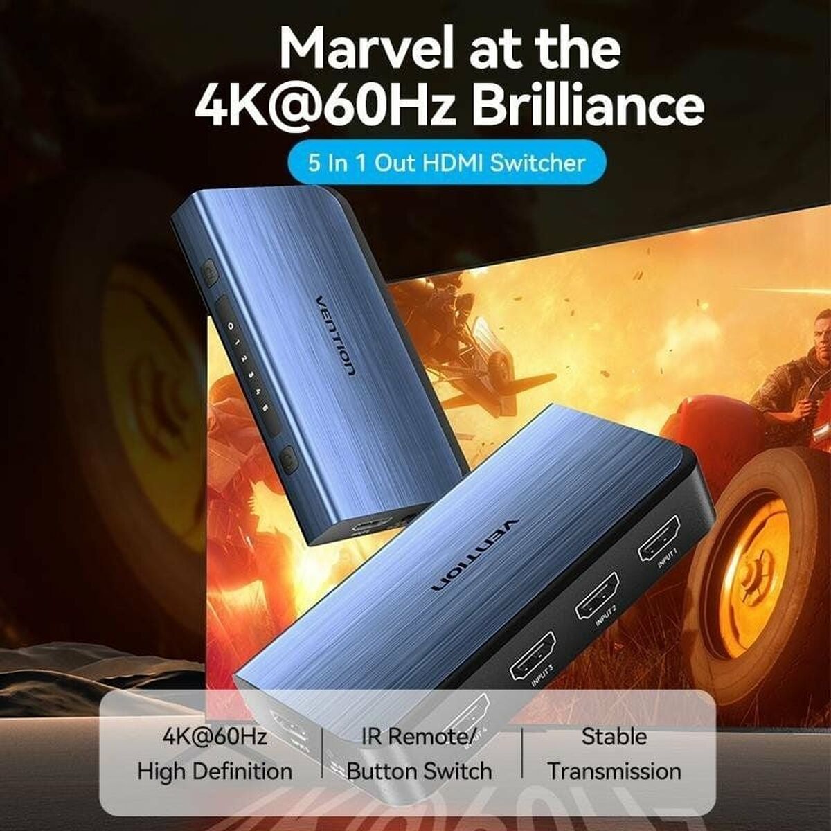 HDMI switch Vention AKCL0