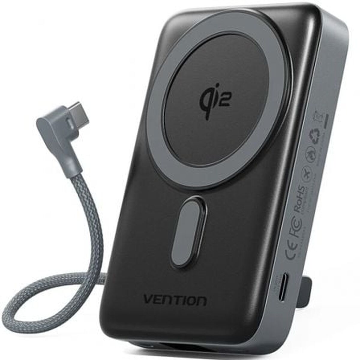 Powerbank Vention FKHH0 Grey 10000 mAh