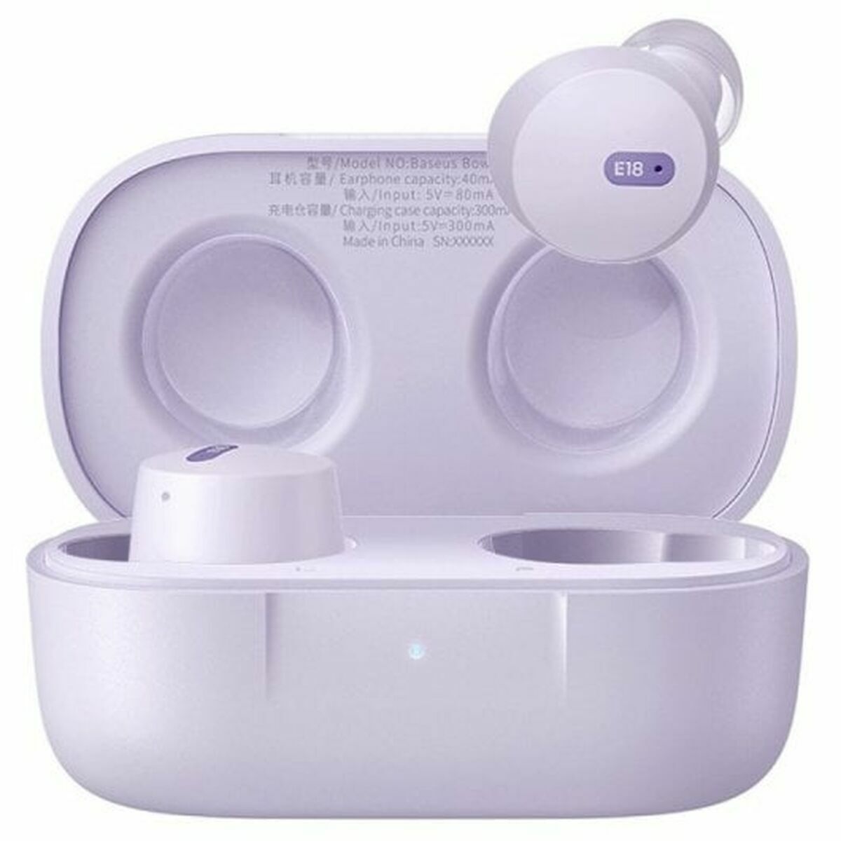 Headphones with Microphone Baseus A00023800533-00 Purple