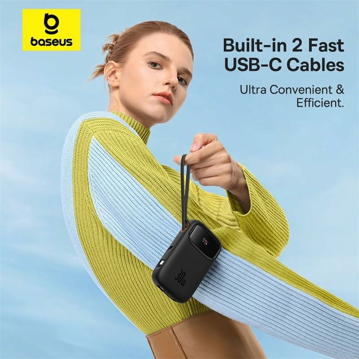 Powerbank Baseus P10055008113-00 Black 10000 mAh