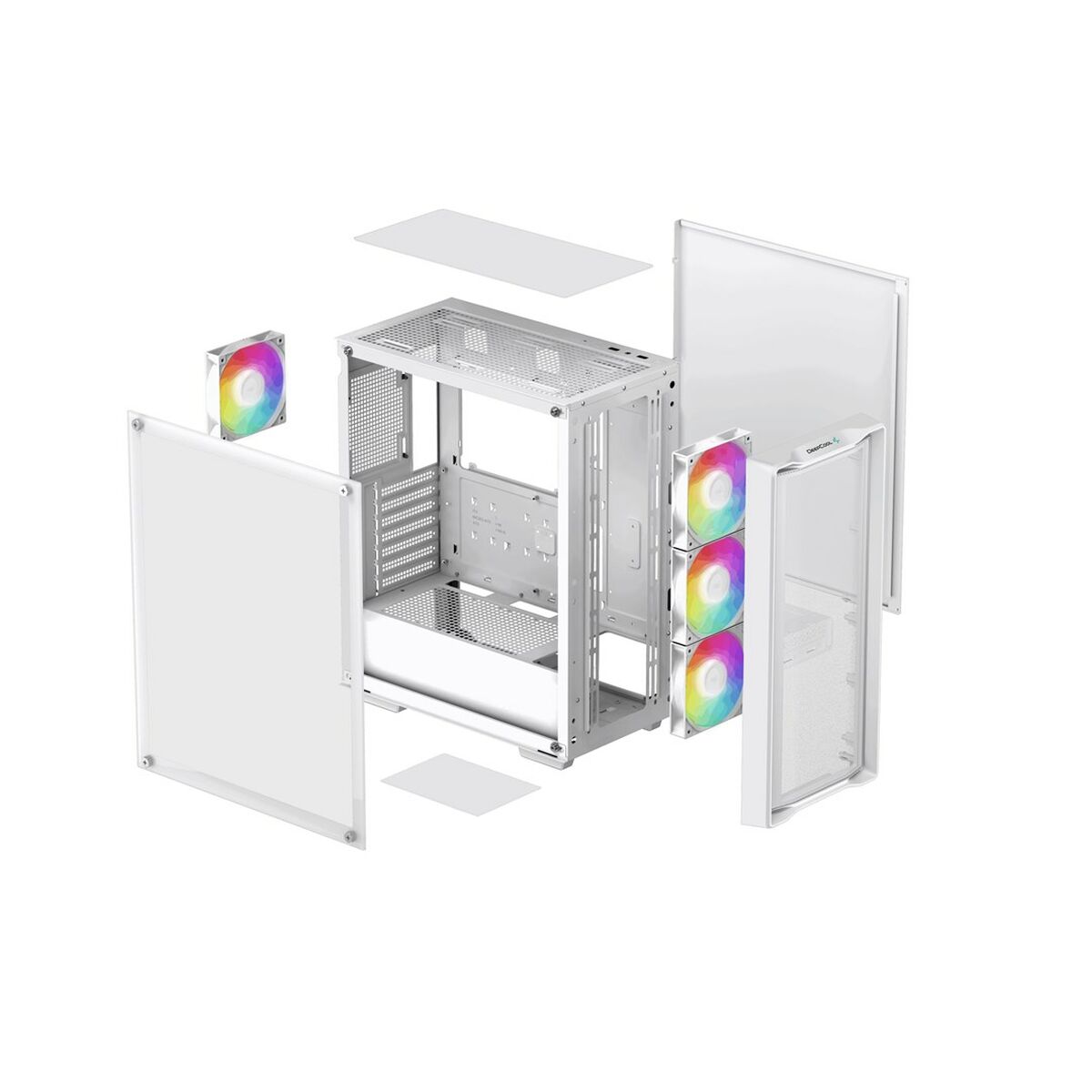 ATX Semi-tower Box DEEPCOOL R-CC560-WHAMA4-G-2 White Multicolour