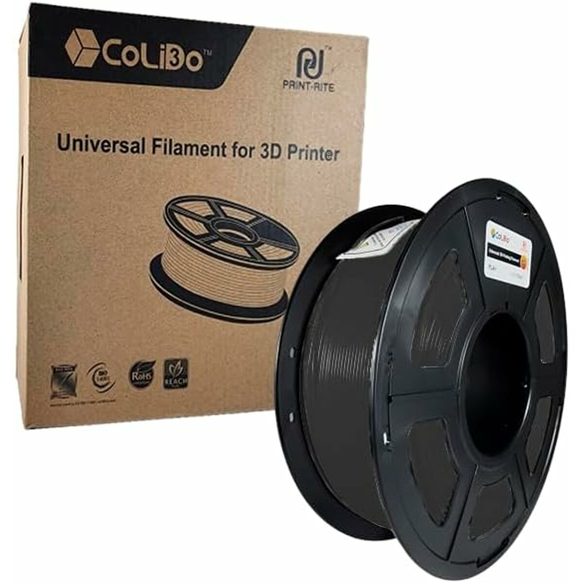 Filament Reel CoLiDo COL3D-LCD163B Black