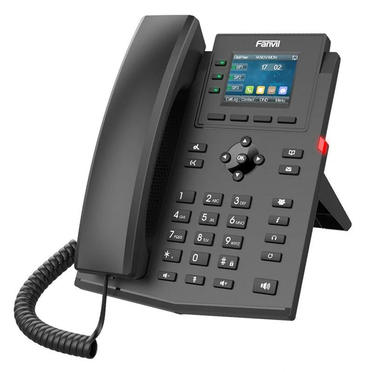 Landline Telephone Fanvil X303-2 Black
