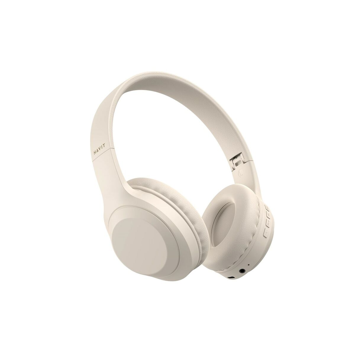 Bluetooth Headband Headphones Havit H628BT Beige