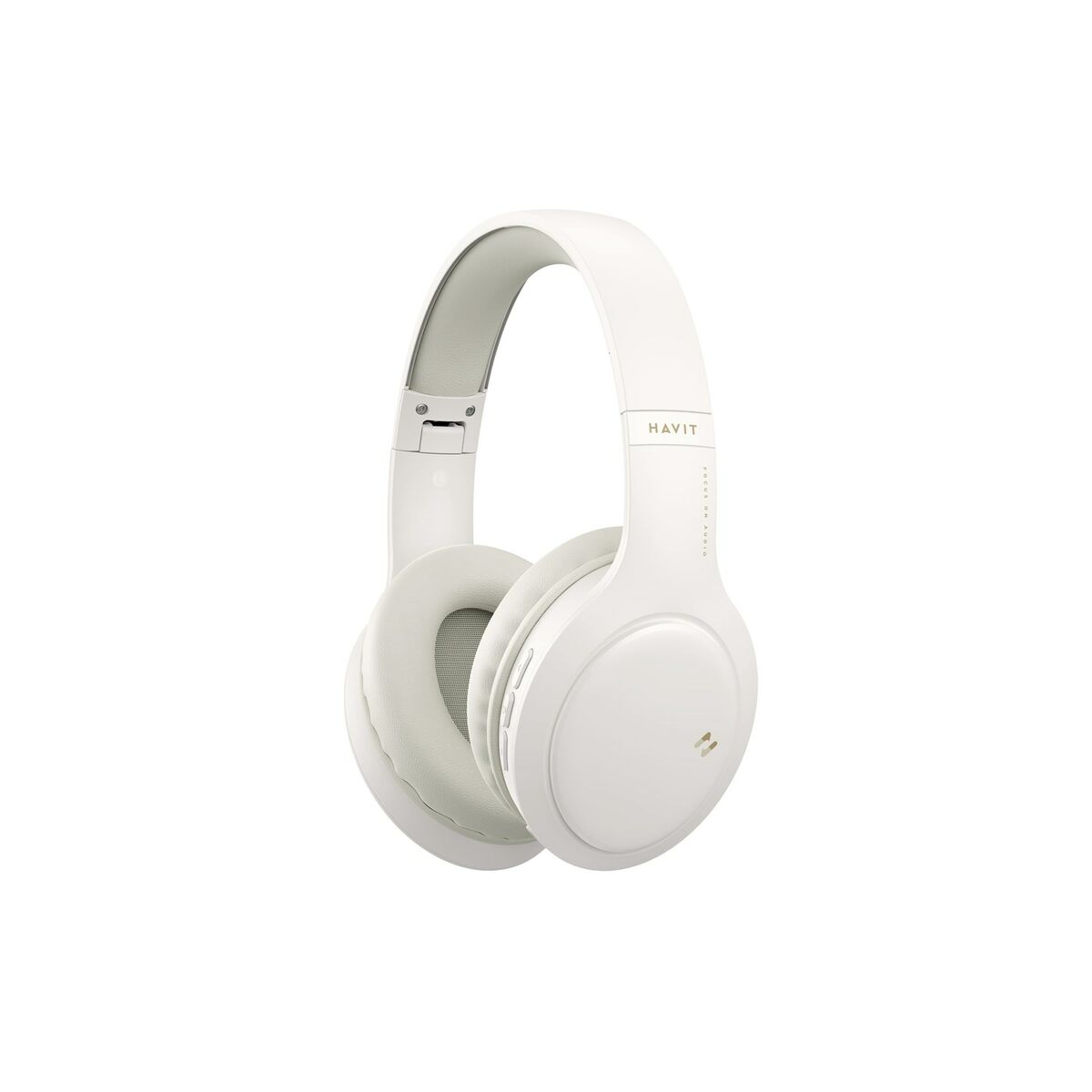 Bluetooth Headband Headphones Havit H633BT Beige