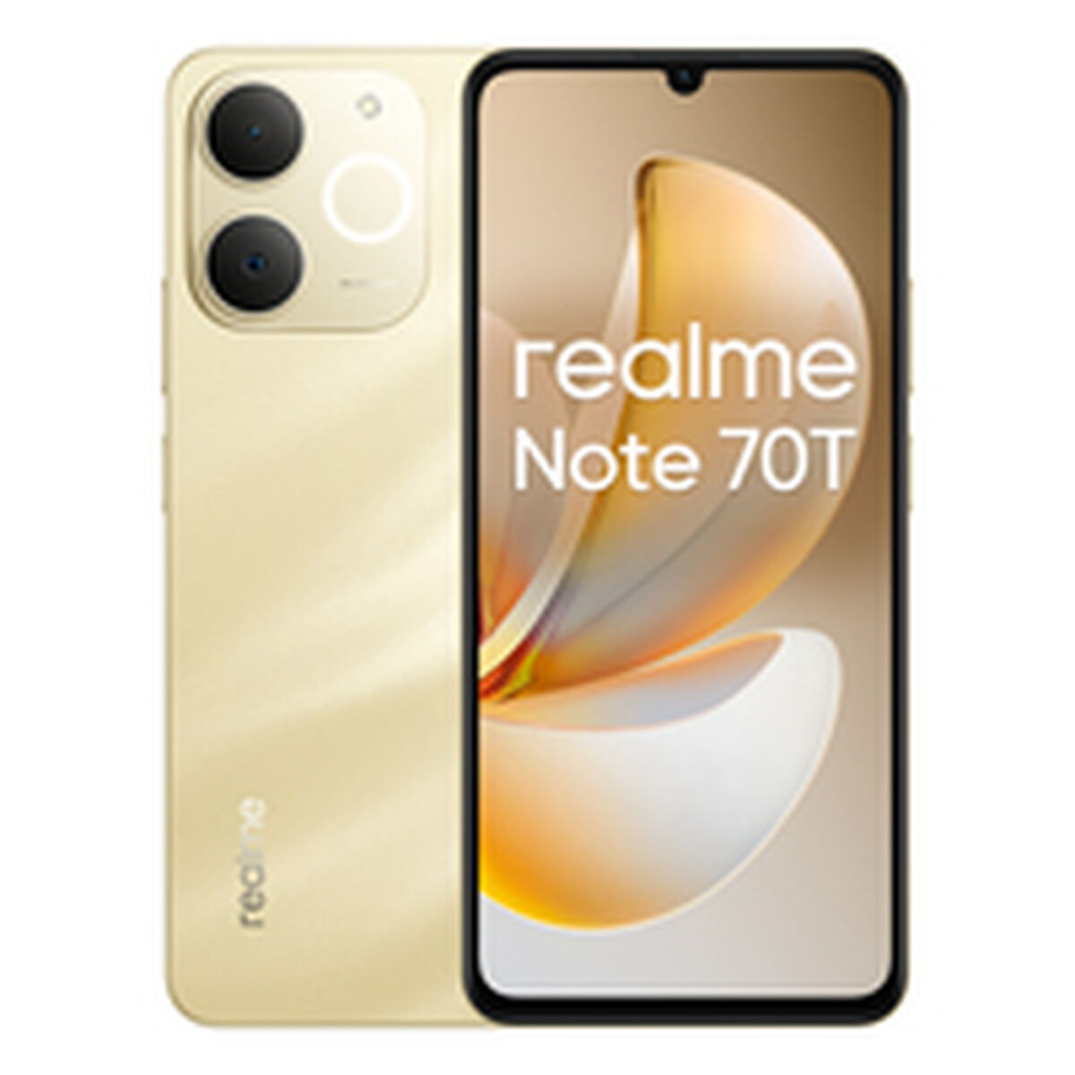 Smartphone Realme NOTE 70T 6,74" Unisoc 4 GB RAM 256 GB Golden