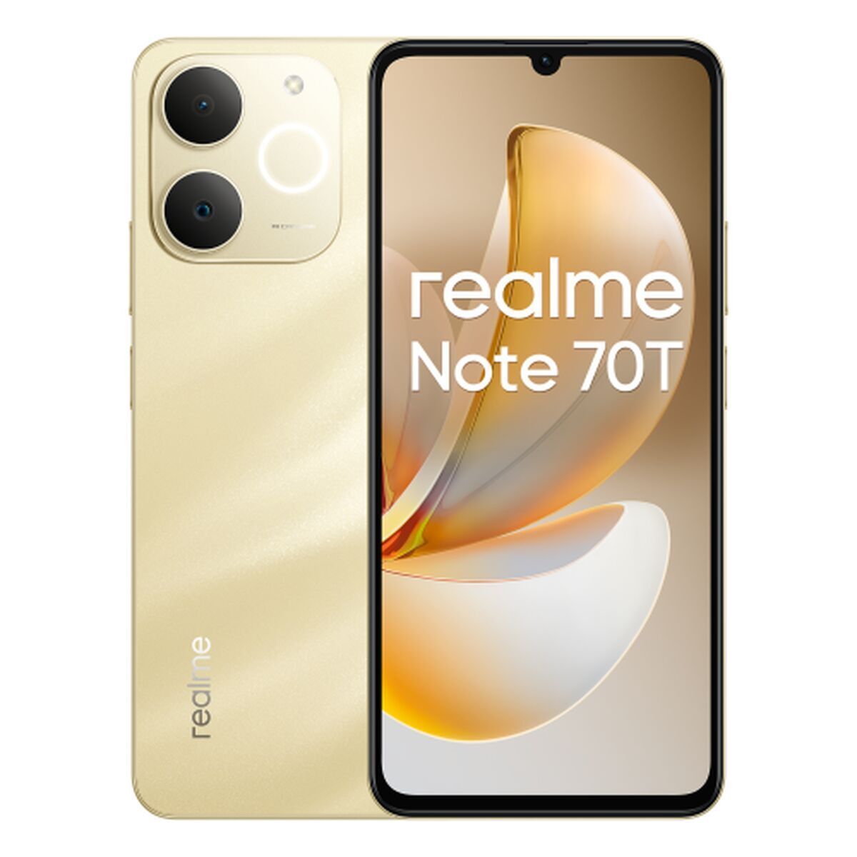 Smartphone Realme NOTE 70T 6,74" Unisoc 4 GB RAM 256 GB Golden