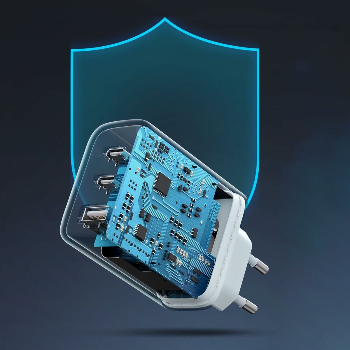 Wall Charger Ugreen 120949 White 65 W