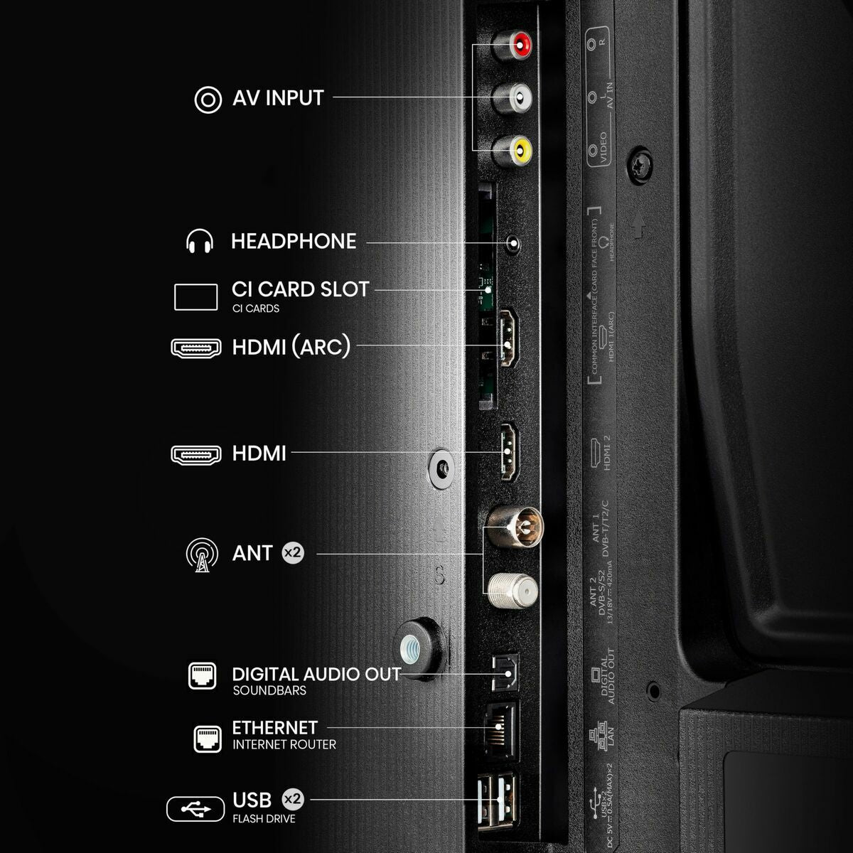 Smart TV Hisense 32" HD LED D-LED