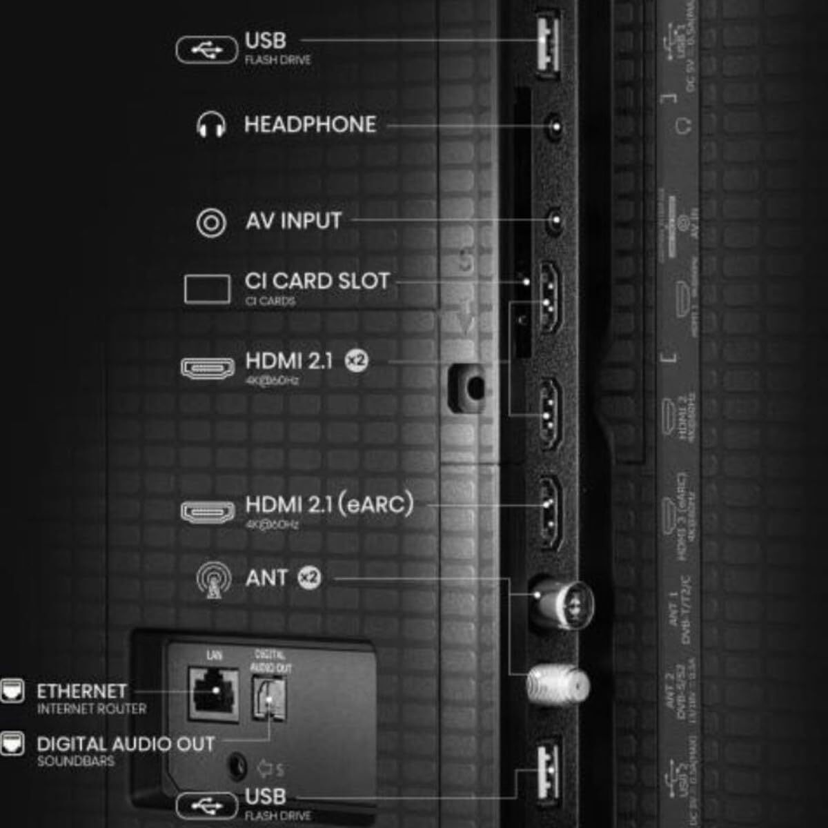 Smart TV Hisense 55A7Q 4K Ultra HD 55" QLED