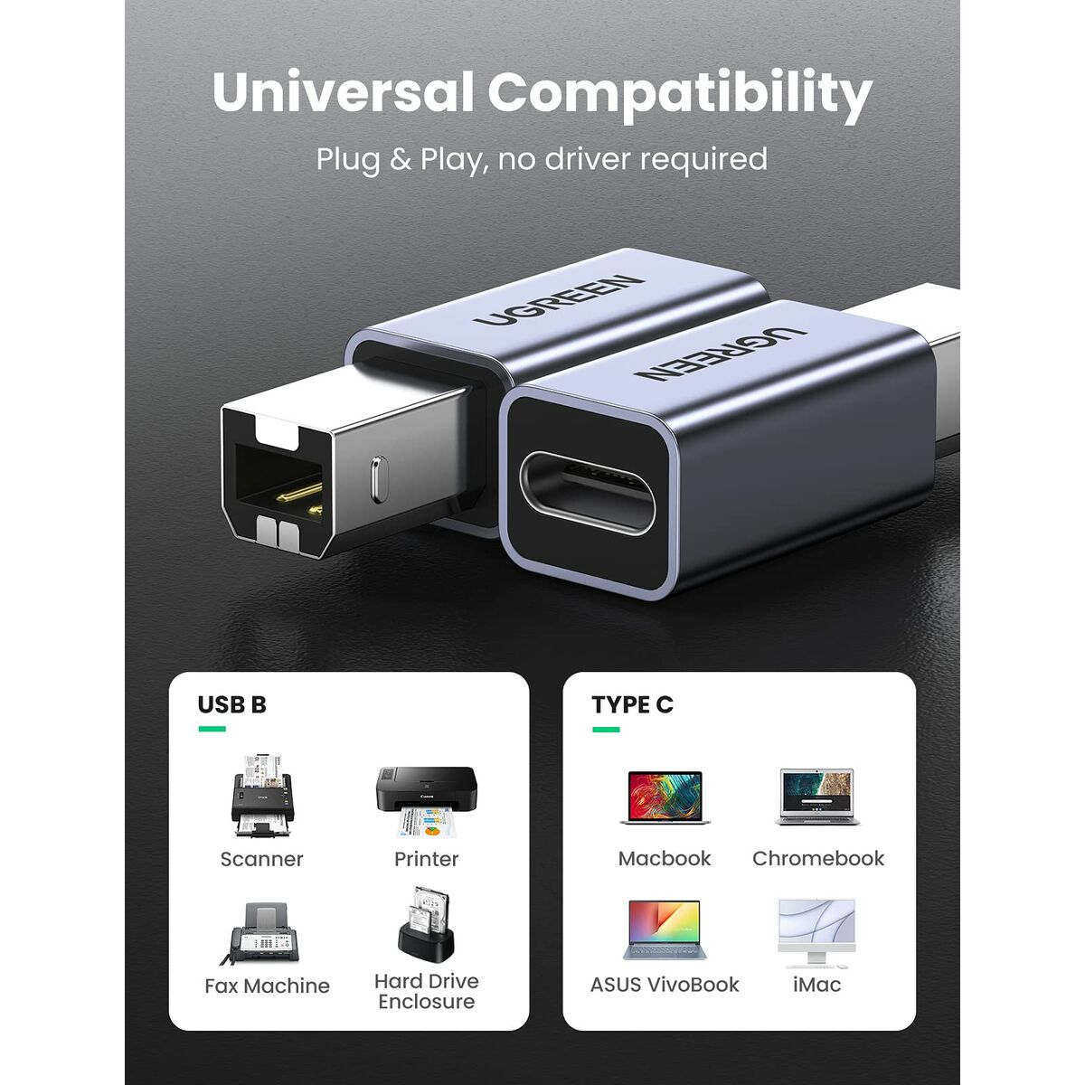 USB Adaptor Ugreen 20120