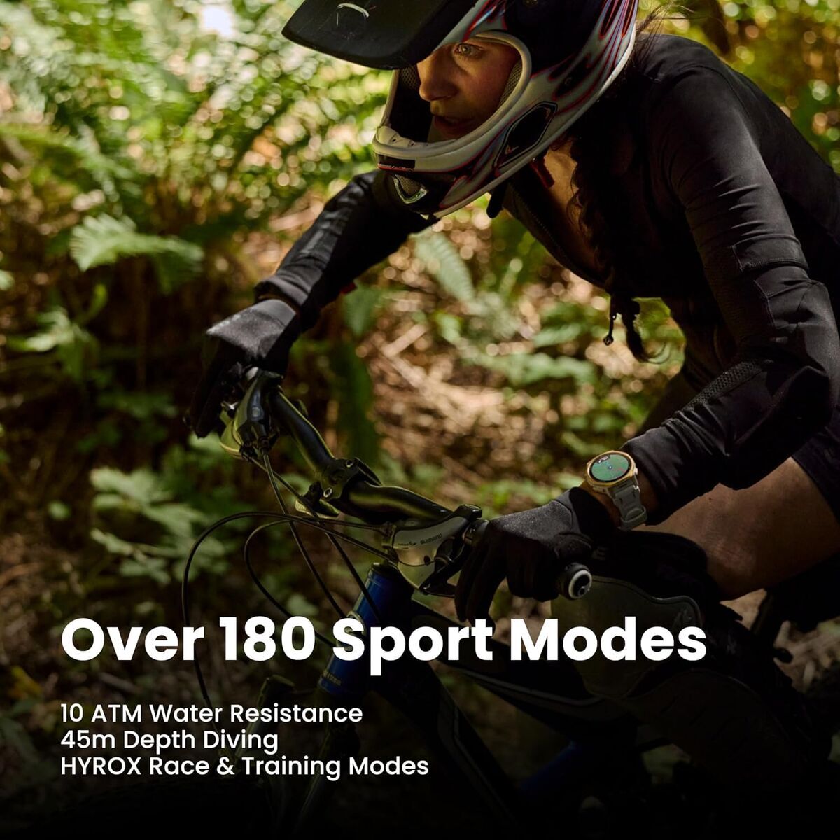 Smartwatch Amazfit W2548GL1N Black Golden Ø 44 mm