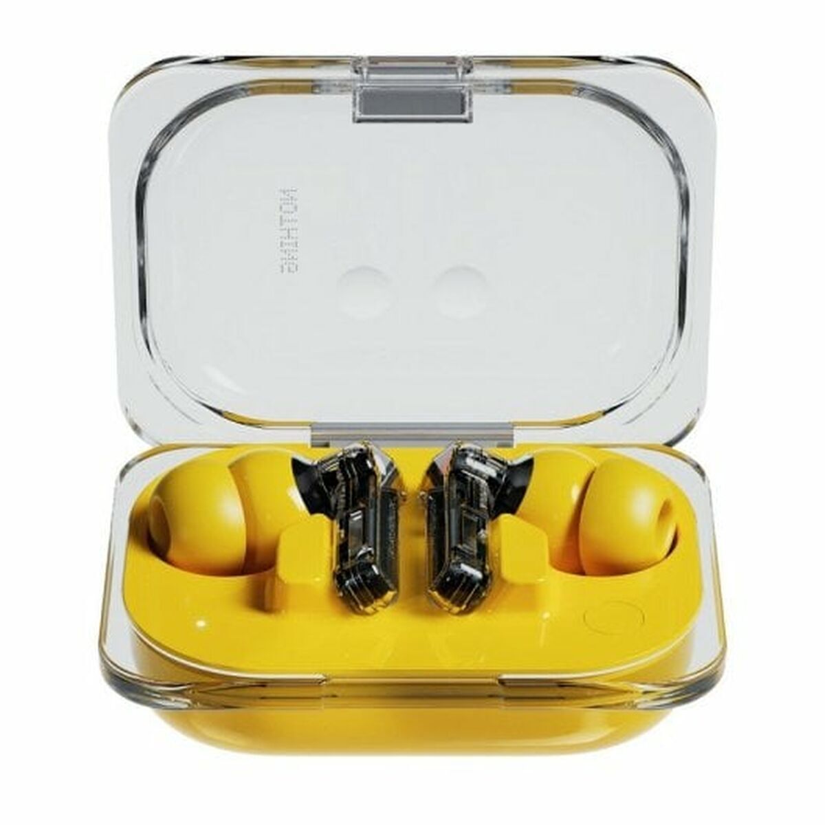 Headphones with Microphone Nothing A10600065 Yellow Transparent