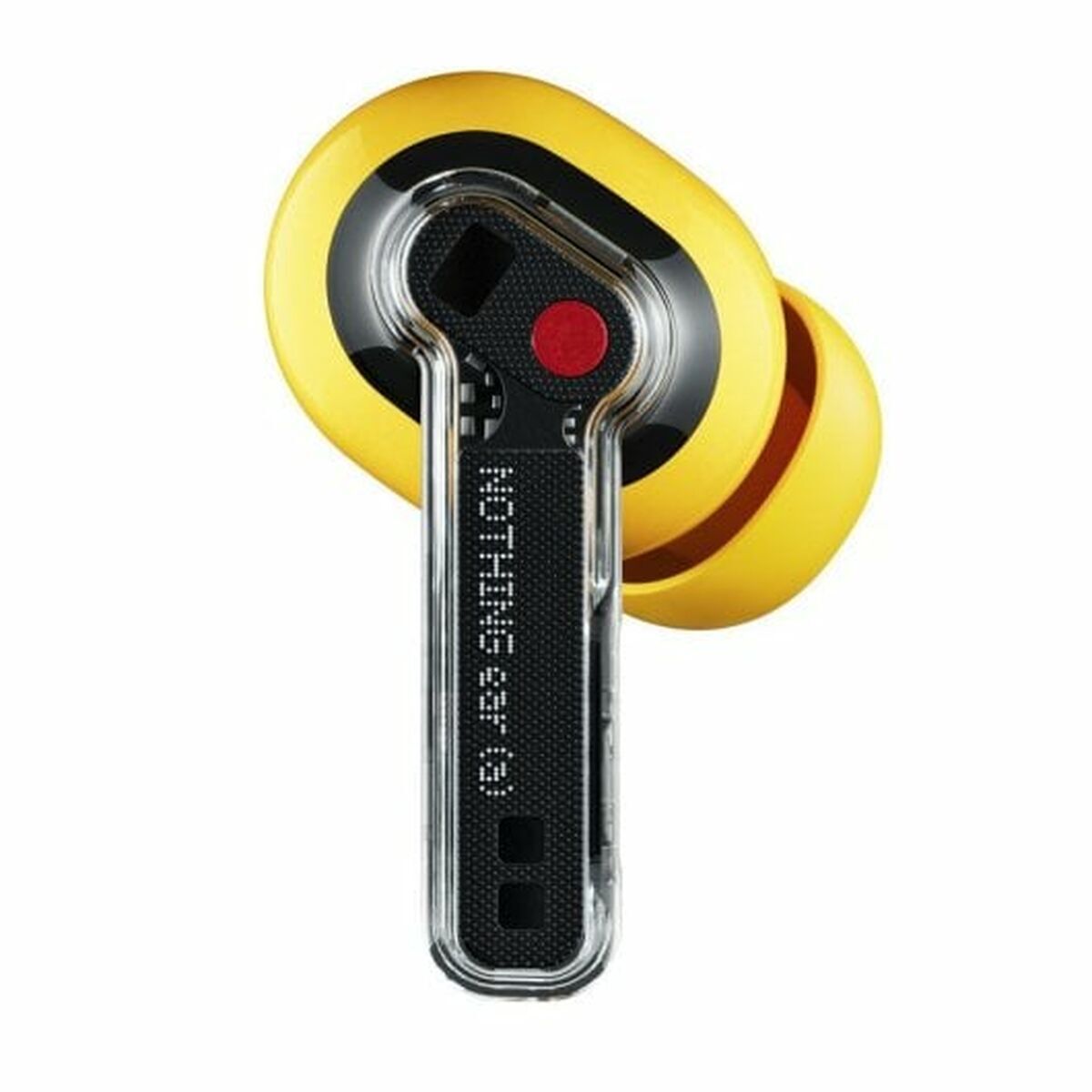 Headphones with Microphone Nothing A10600065 Yellow Transparent