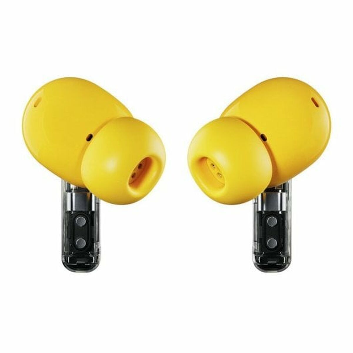 Headphones with Microphone Nothing A10600065 Yellow Transparent