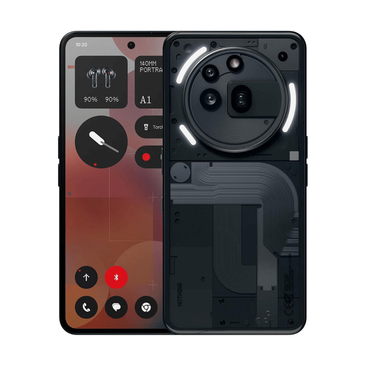 Smartphone Nothing A059P 6,77" Octa Core 12 GB RAM 256 GB Black