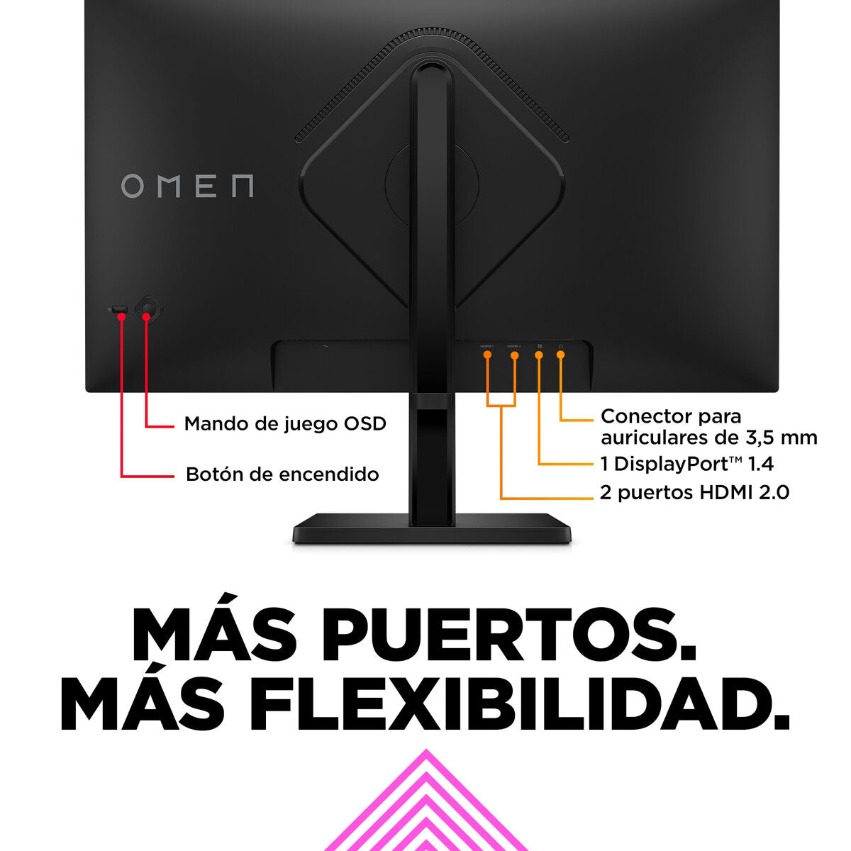 Gaming Monitor HP 780F9E9#ABB Full HD 27"