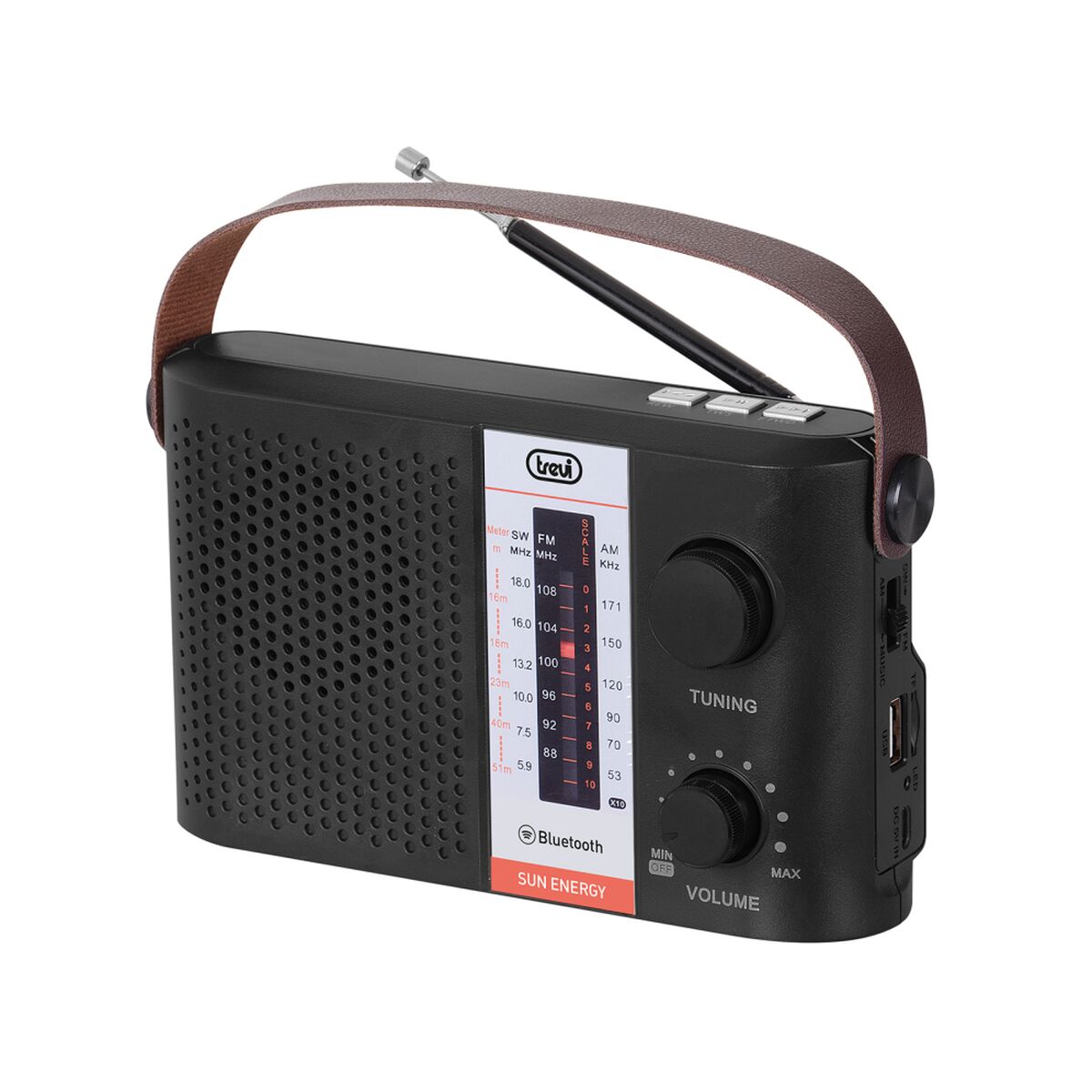 Portable Bluetooth Radio Trevi RA 7F25 BT Black