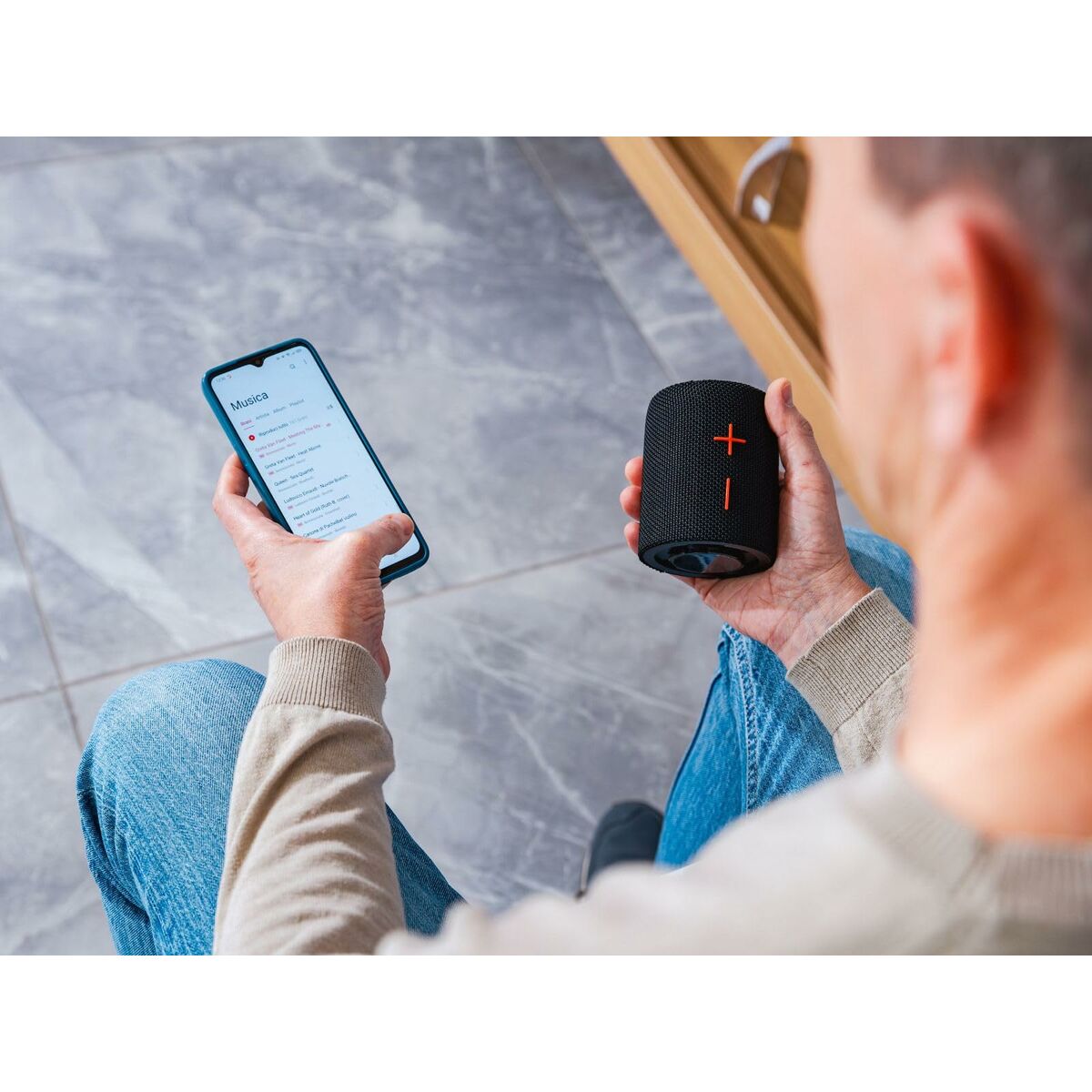 Portable Speaker Trevi XR 8A44 DOUBLE Black