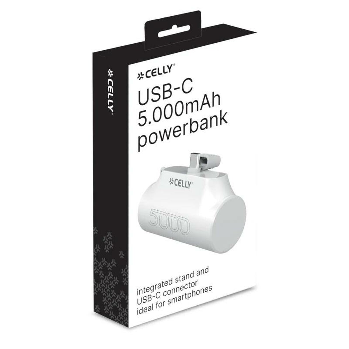 Powerbank Celly PBC5000WH Black 5000 mAh