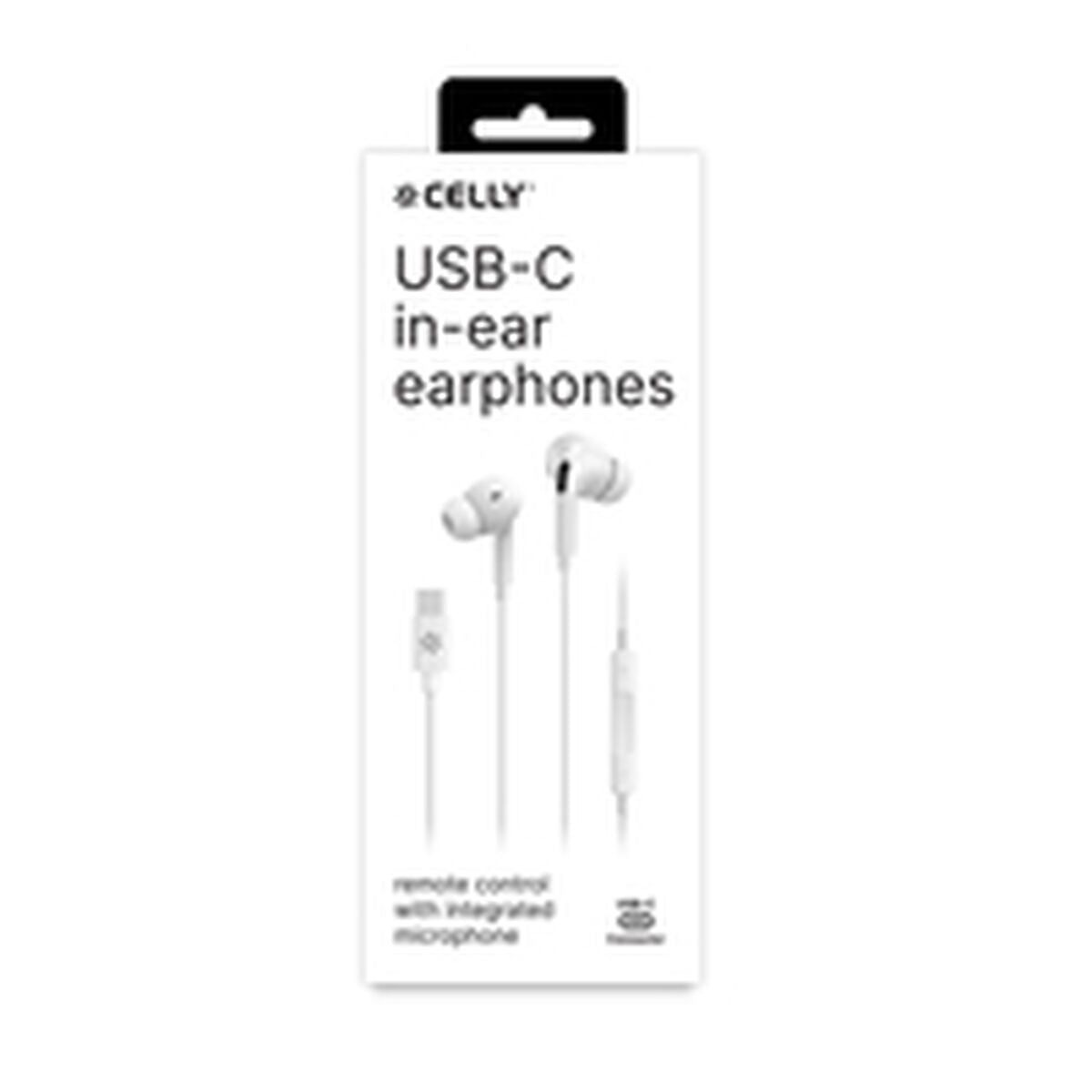 Headphones Celly UP1200TYPECWH White