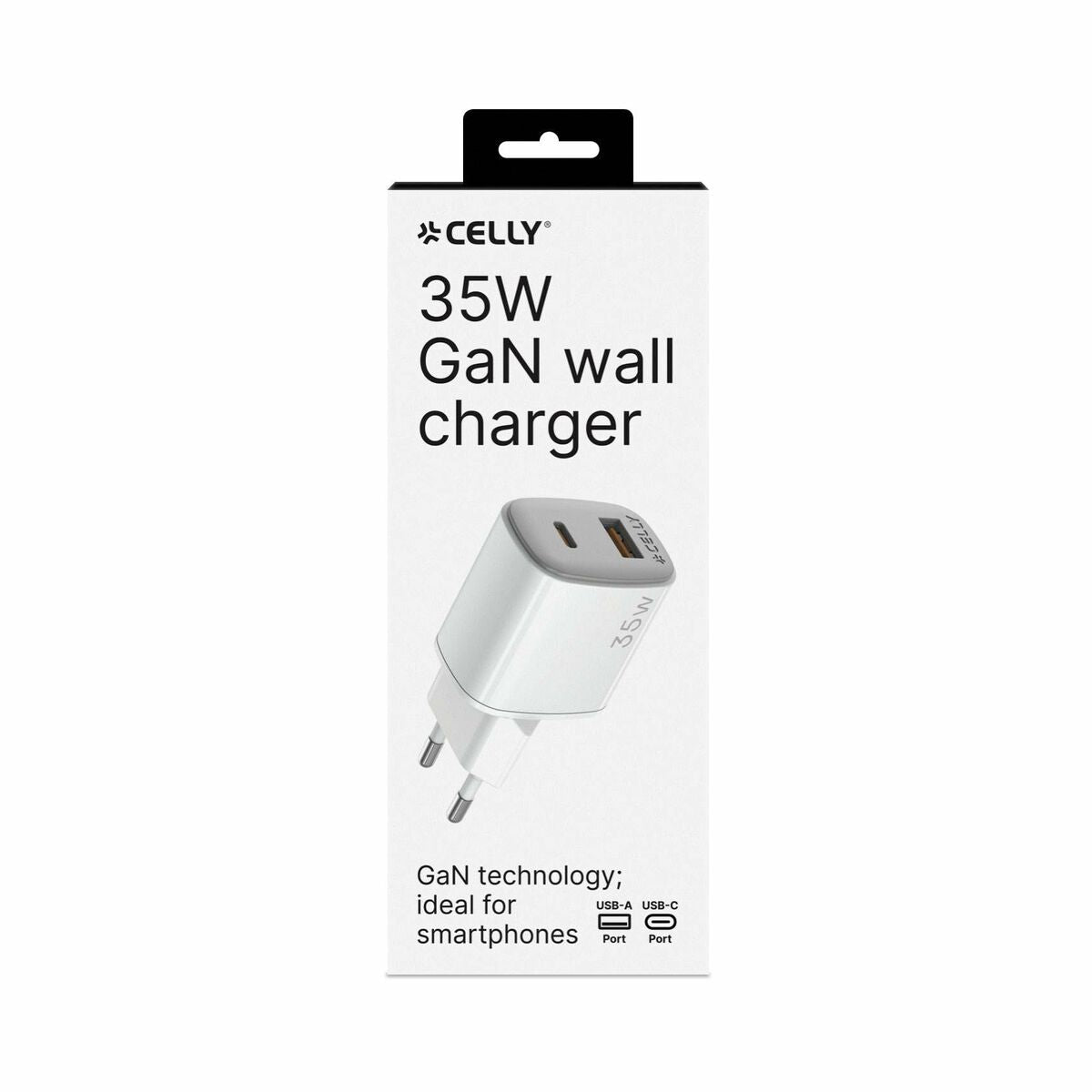 Wall Charger Celly UPTC1USB1USBC35