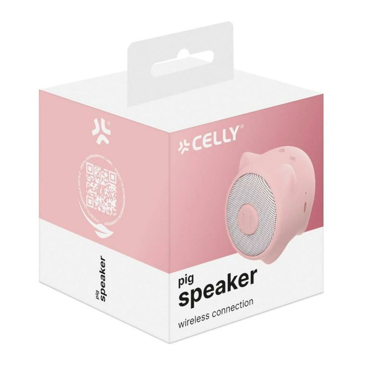 USB Cable Celly WSPIG Pink 3 W