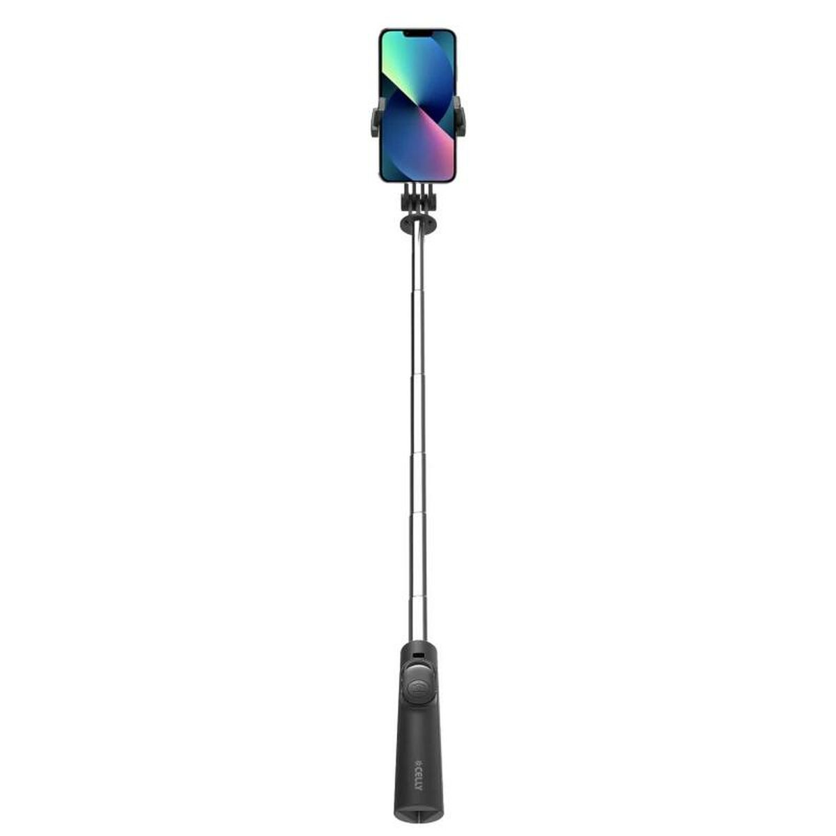 Selfie Stick Celly CLICKSFSTICKBK Black Smartphone