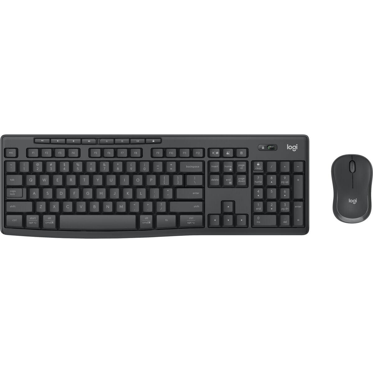 Keyboard and Mouse Logitech 920-012067 Graphite QWERTZ