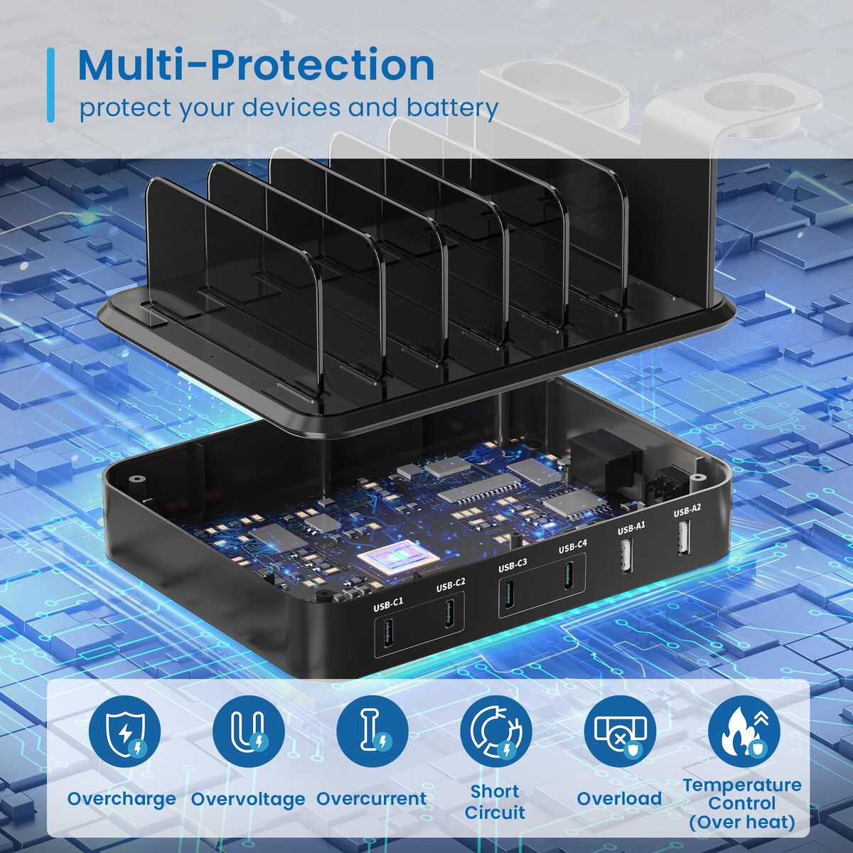 Charging Station Ewent EW1335 130 W