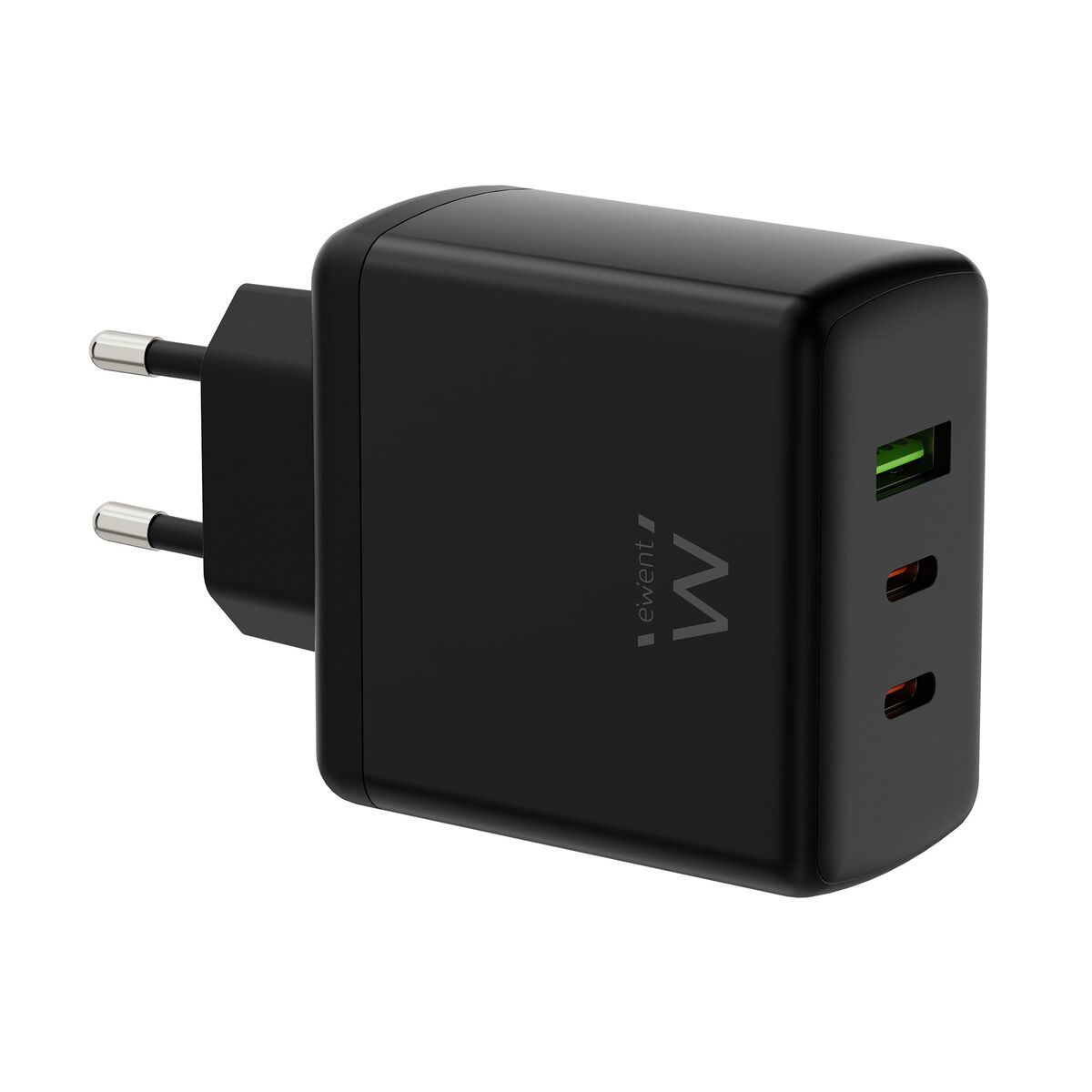Wall Charger Ewent EW1331 Black 65 W