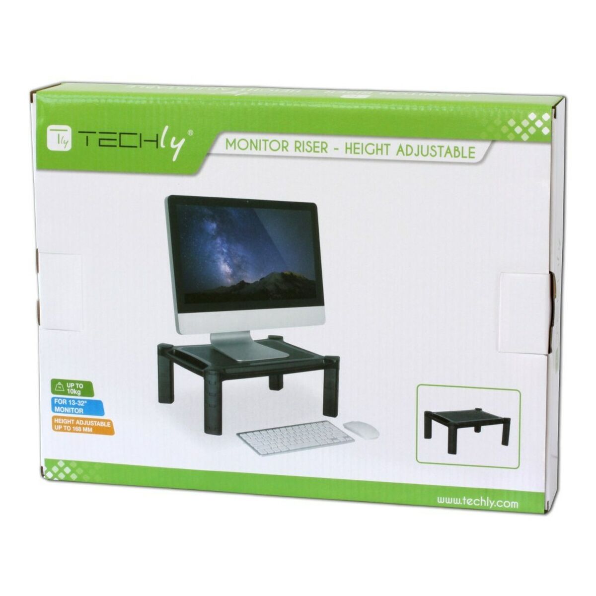 Screen Table Support Techly 028474 32" 13"