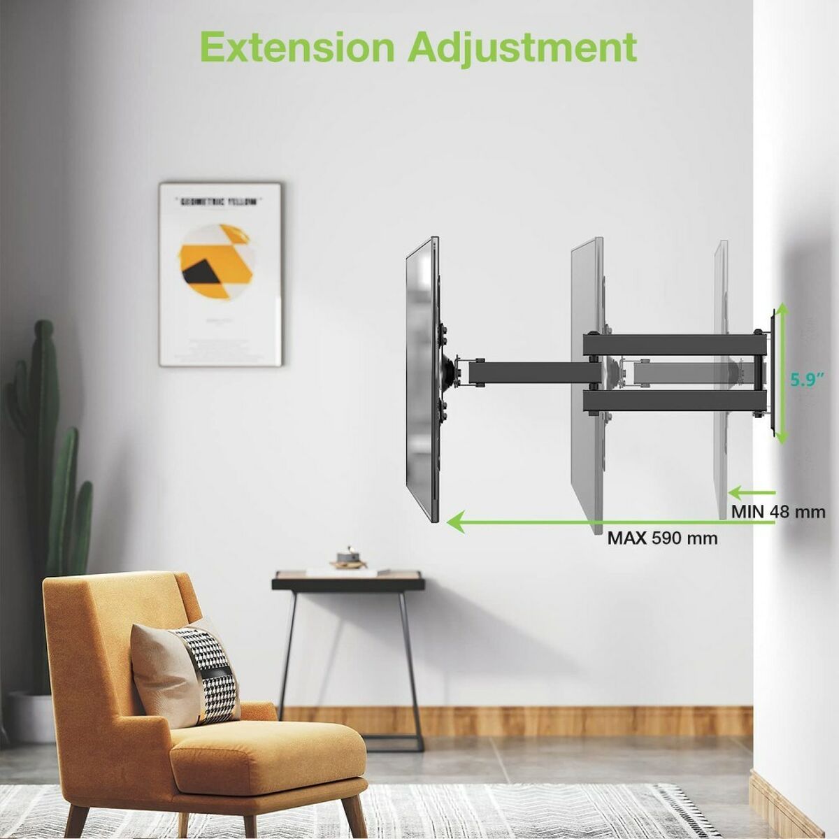 Wall Bracket Techly ICA-PLB 136M 55" 23"
