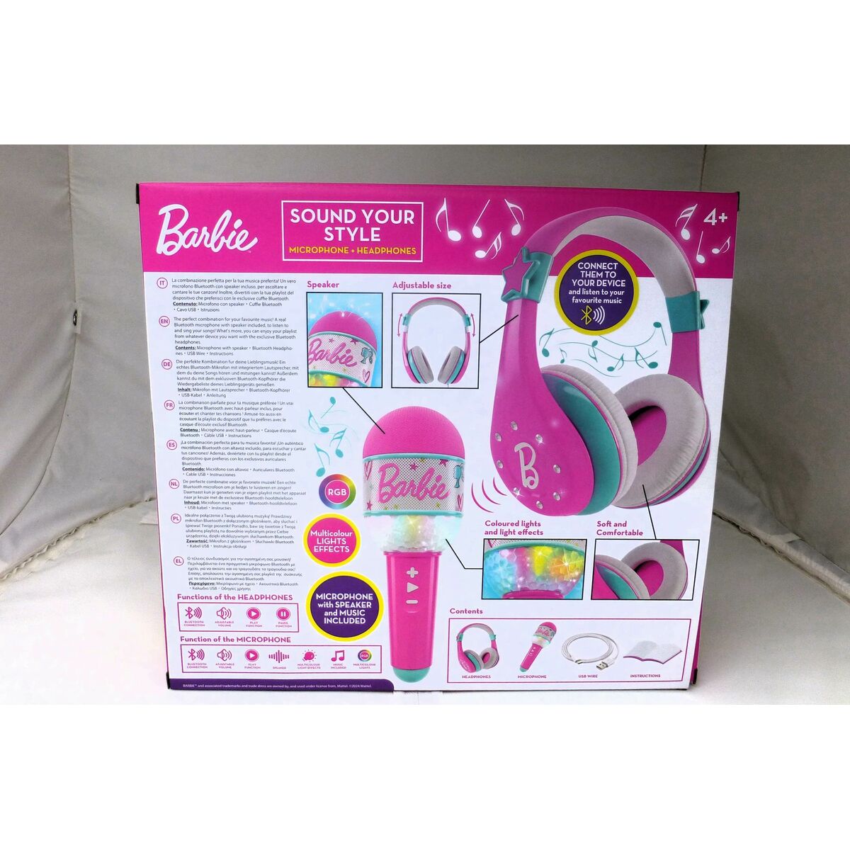 Bluetooth Headphones Barbie