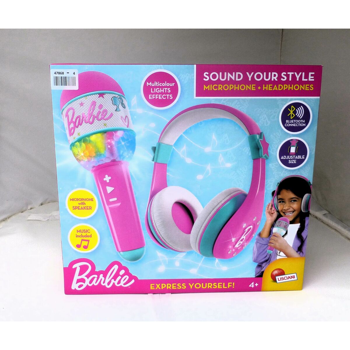 Bluetooth Headphones Barbie
