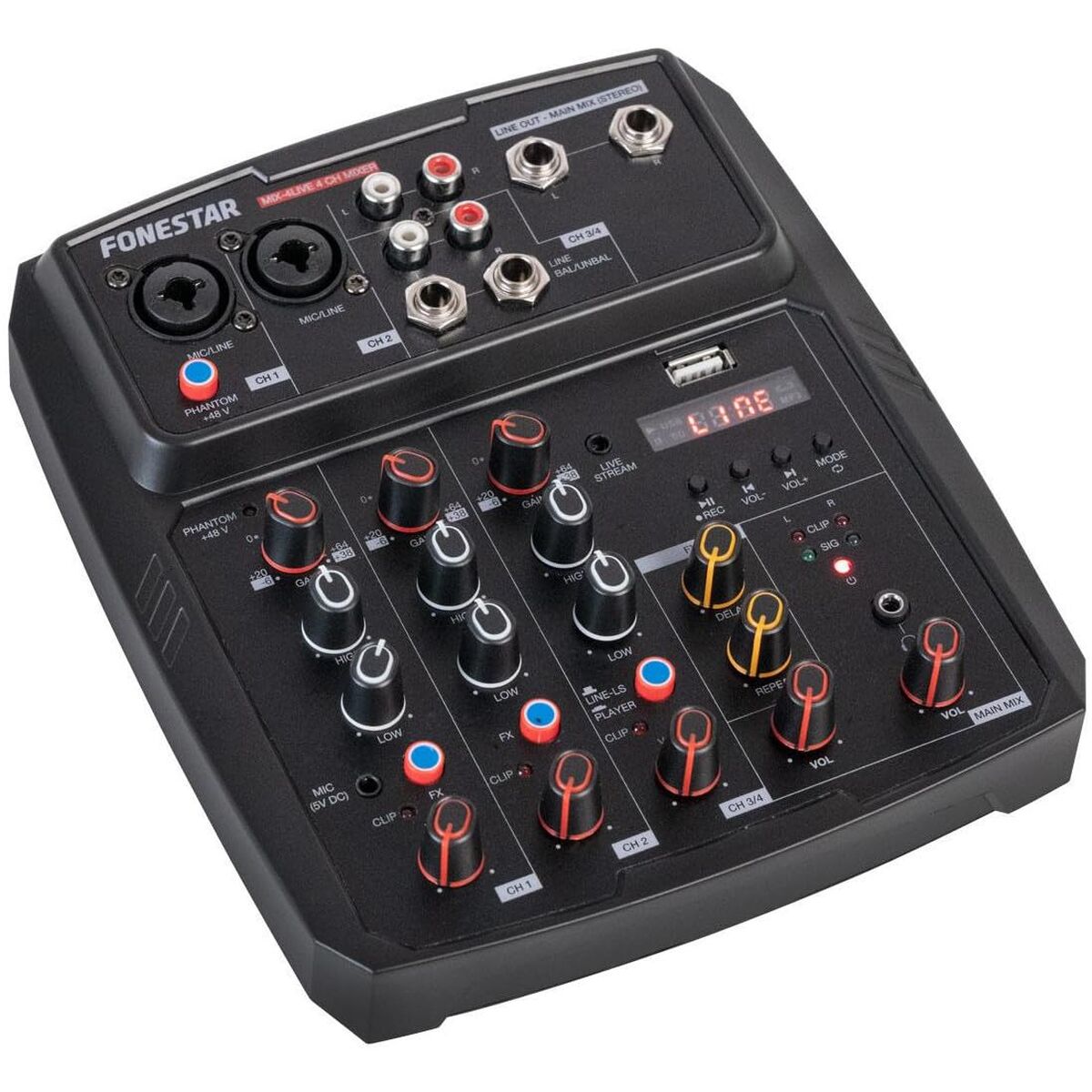 DJ table FONESTAR MIX-4LIVE