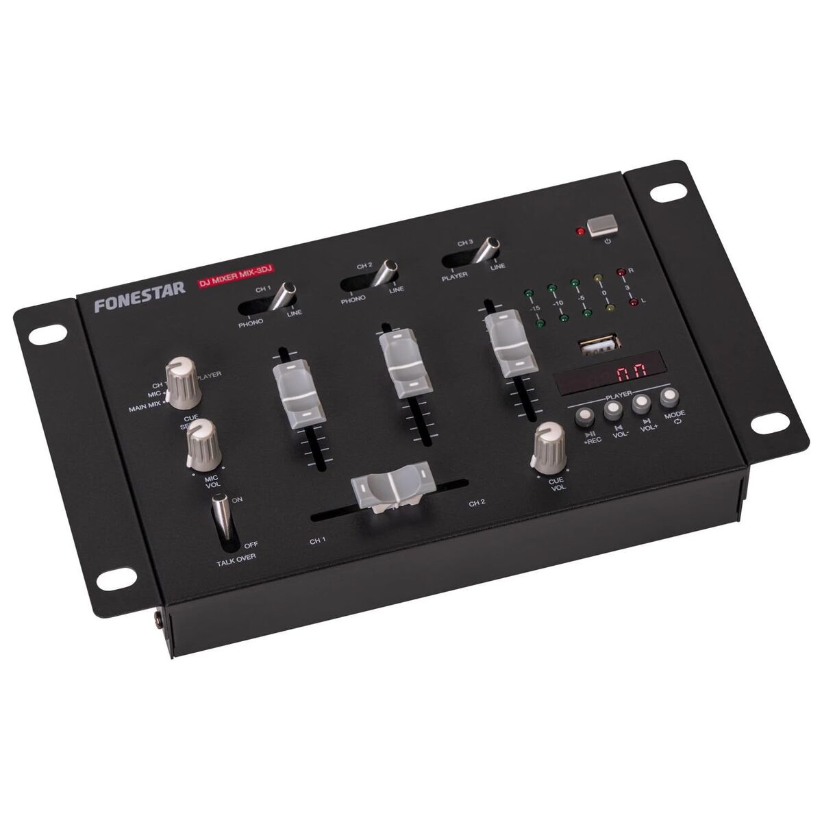 DJ table FONESTAR MIX-3DJ