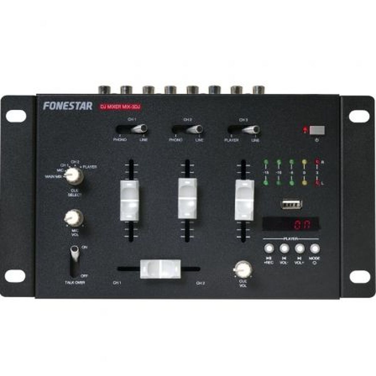 DJ table FONESTAR MIX-3DJ