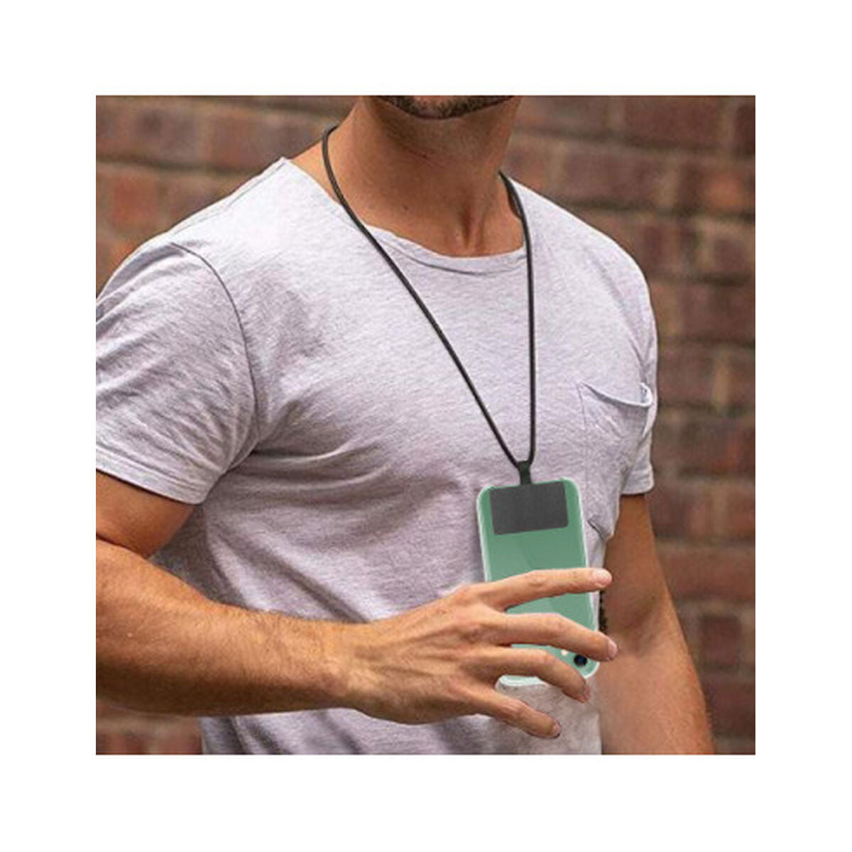 Mobile Phone Lanyard Muvit Blue