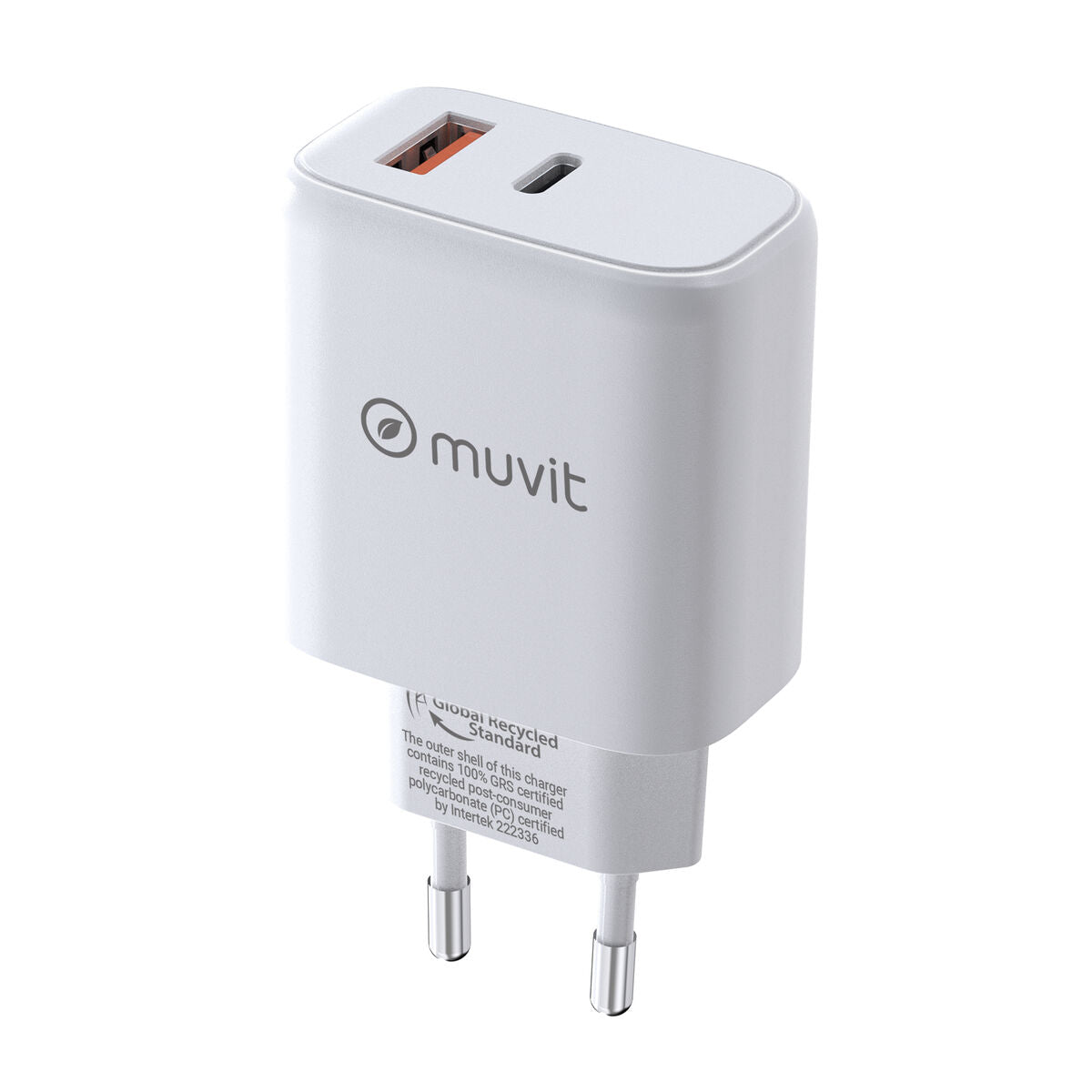 Wall Charger Muvit for Change MCD356 White 18 W 45 W
