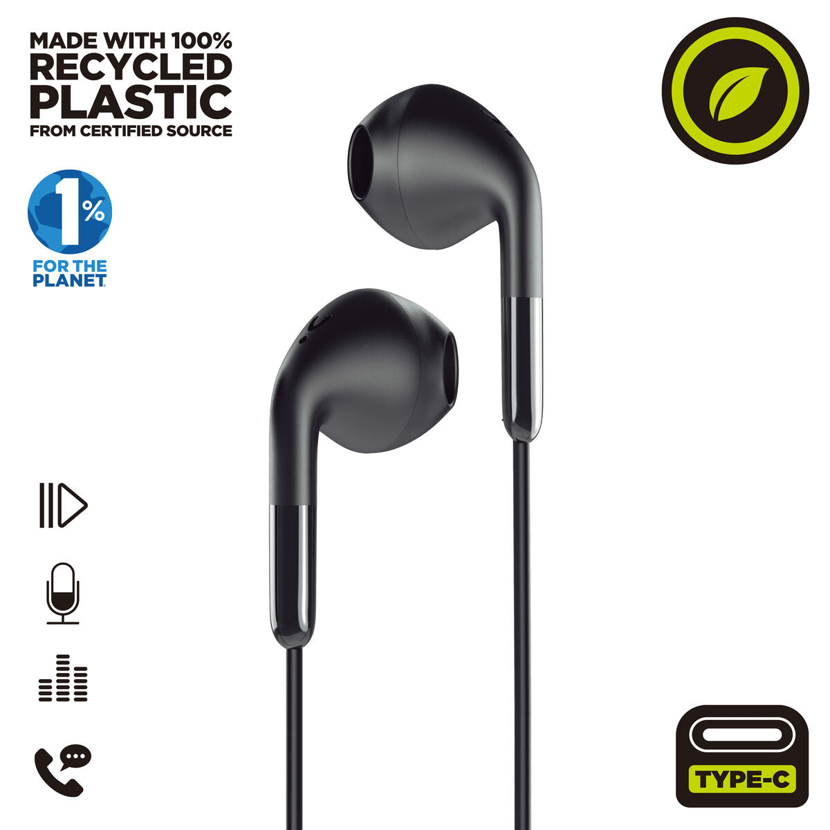 Headphones Muvit for Change E58