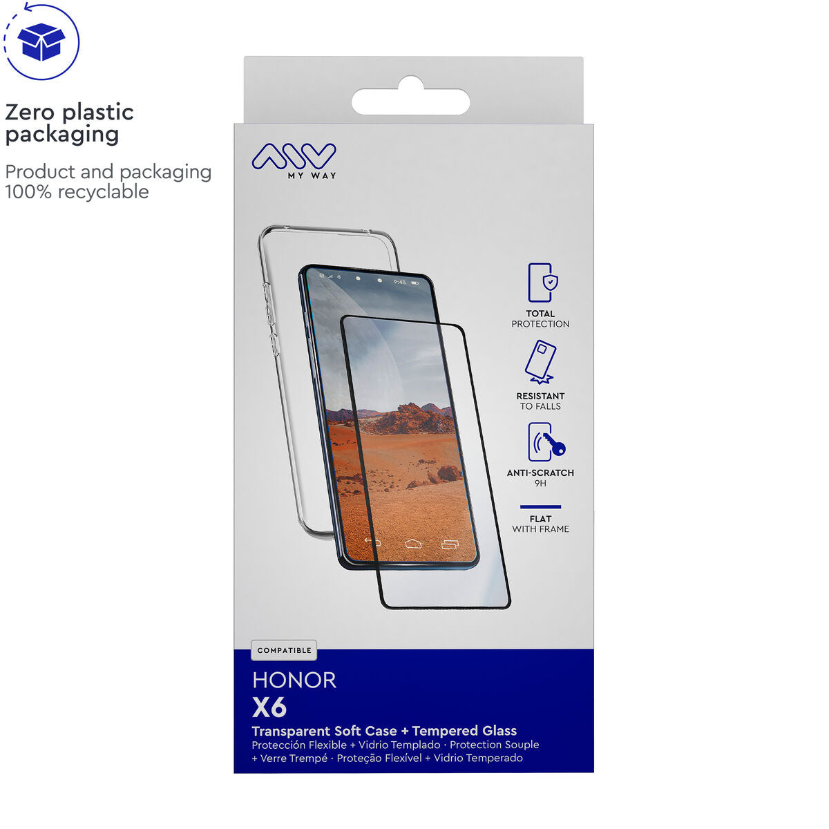 Mobile Case and Protector Myway Galaxy A54 5G Samsung Galaxy A54 5G