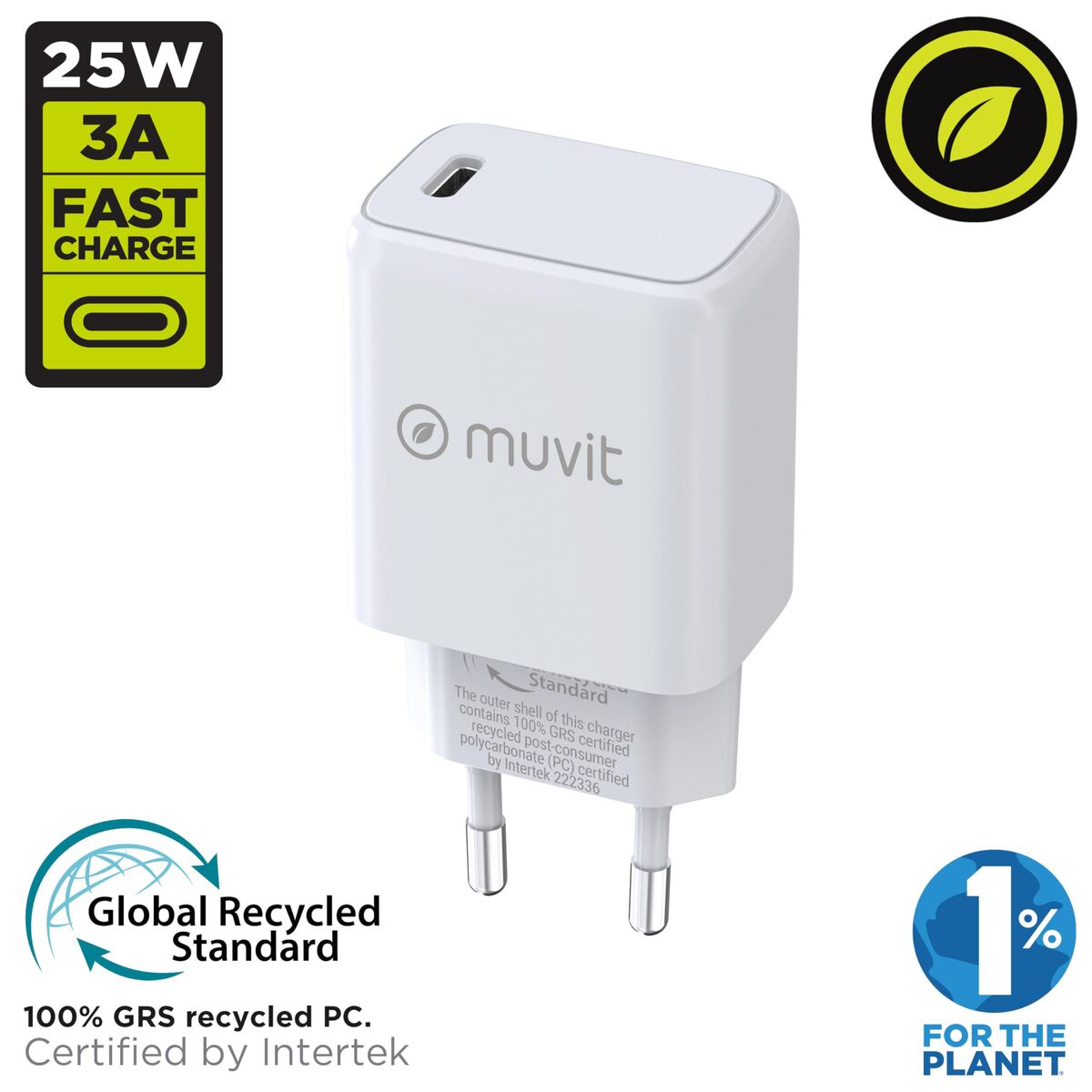 Wall Charger Muvit MCACC0038