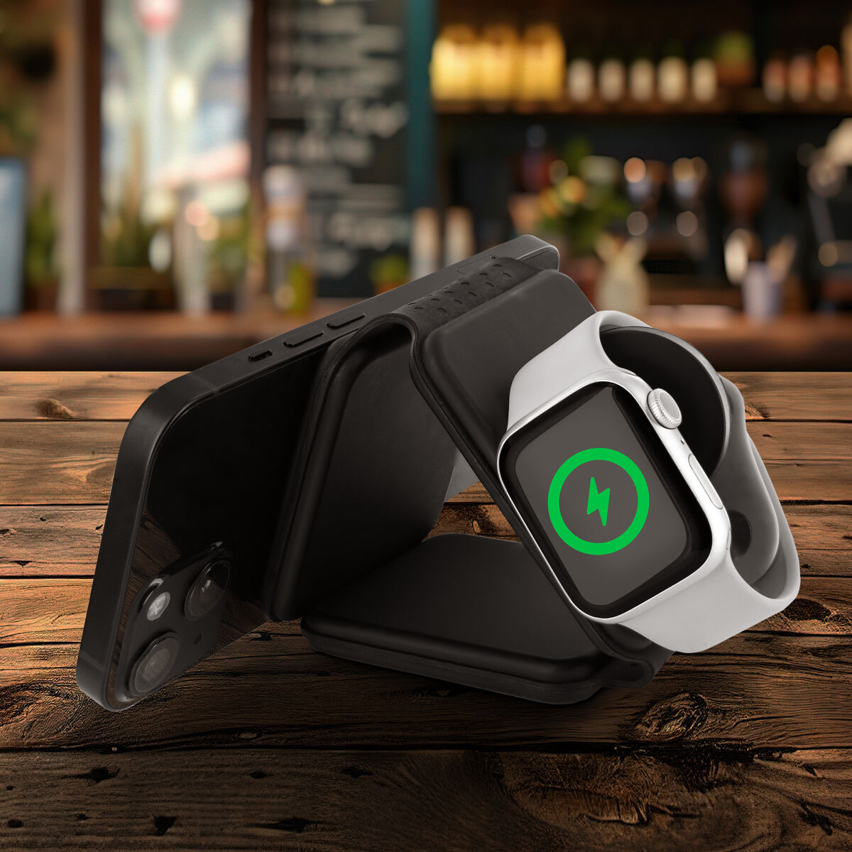 Cordless Charger Muvit for Change APH-WC101 Black