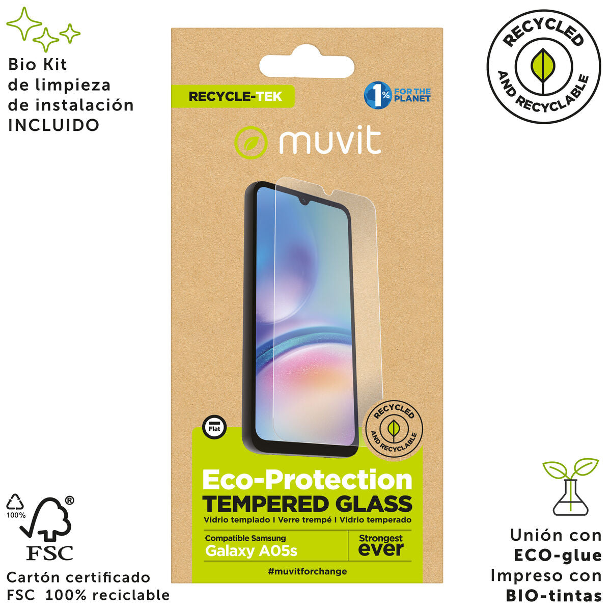Mobile Screen Protector Muvit for Change Galaxy A05S