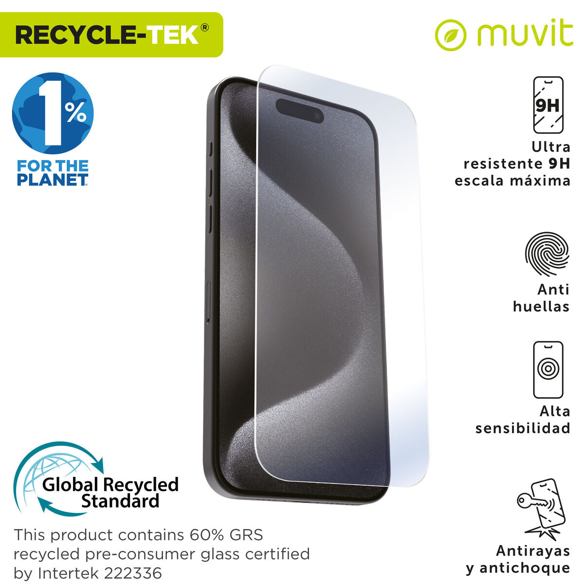 Mobile Screen Protector Muvit for Change